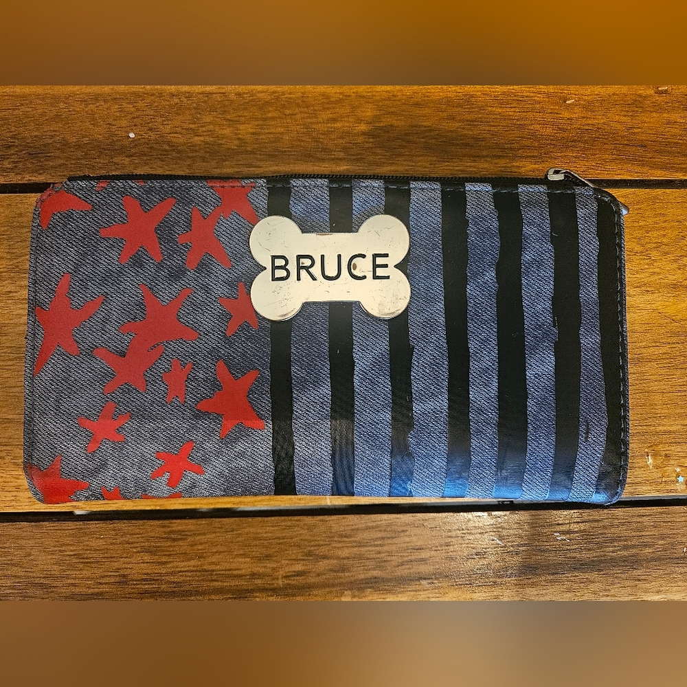 Birds of Prey Harley Quinn âBruceâ Wallet DC Comics Caution Strap Rare Design